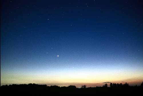Mars, Saturne, Vnus et Mercure